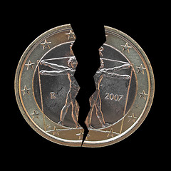 Image showing Euro Coin