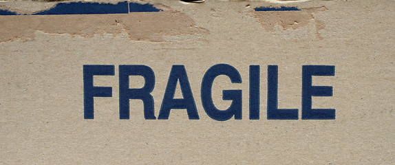 Image showing Fragile picture