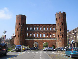 Image showing Porte Palatine, Turin