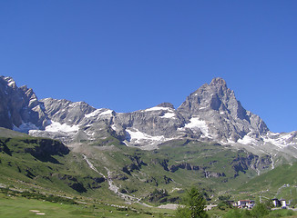 Image showing Alps mountains