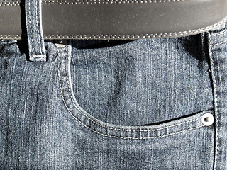 Image showing Blue jeans