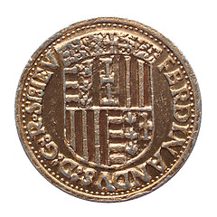 Image showing Italian coin