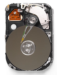 Image showing PC hard disk