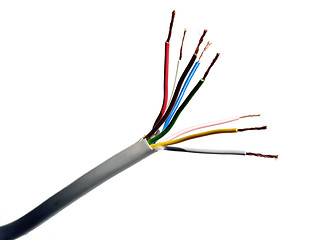 Image showing Electric wires