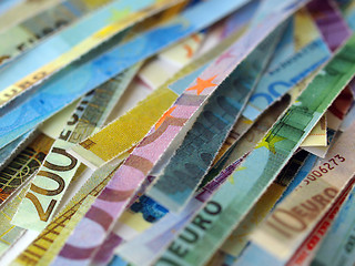 Image showing Euro note