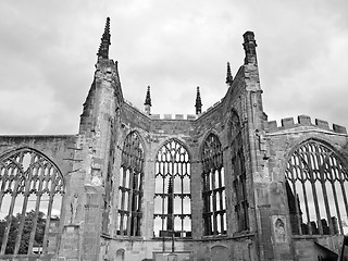 Image showing Coventry Cathedral ruins