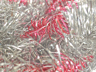 Image showing Christmas tinsel