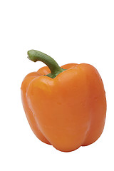 Image showing Orange pepper isolated