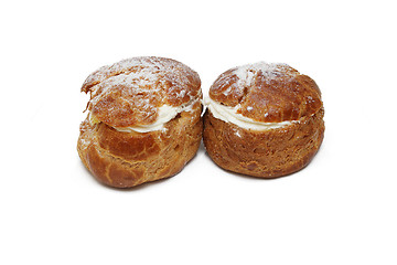 Image showing Two pastries