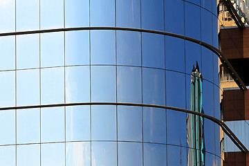 Image showing Glass corner