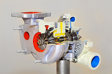 Image showing Turbo charger