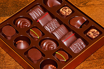 Image showing Chocolate box