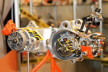 Image showing Scooter engine