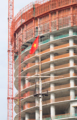 Image showing Building under construction in Vietnam