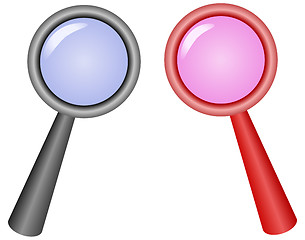 Image showing magnifying glasses