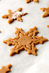 Image showing Gingerbread dough