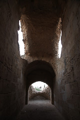 Image showing The amphitheater in El-Jem, Tunisia