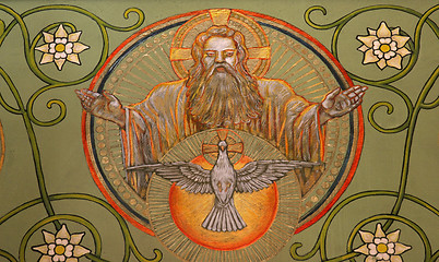 Image showing God the Father and Holy Spirit