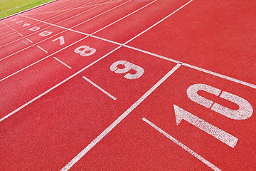 Image showing Running track