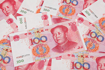 Image showing china one hundred dollar banknote