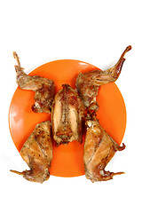 Image showing roasted rabbit meat