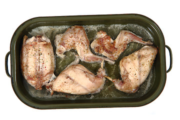 Image showing roasted rabbit meat