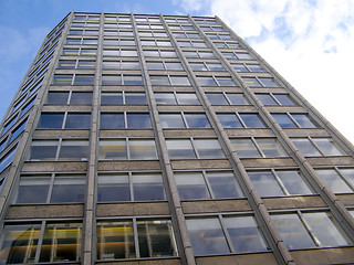 Image showing Modern brutalist architecture London