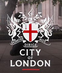 Image showing London coat of arms