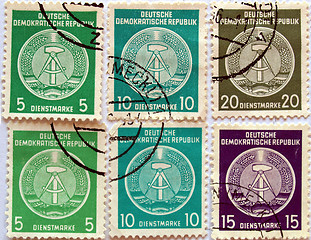 Image showing DDR stamps