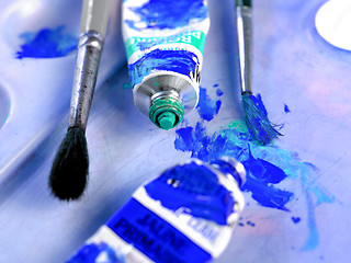 Image showing Painting tools