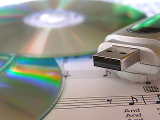 Image showing CD DVD MP3 player