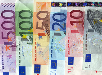 Image showing Euro note