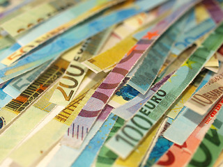 Image showing Euro note