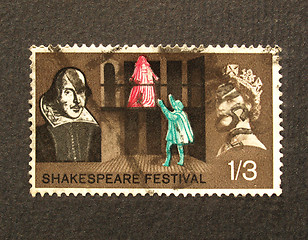 Image showing Shakespeare Festival Stamp