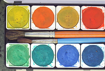 Image showing Painting tools