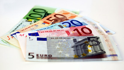 Image showing Euro note