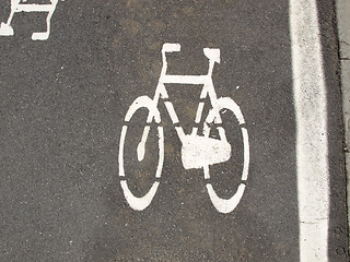 Image showing Bycicle sin