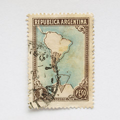 Image showing Argentine stamp