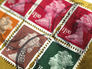 Image showing UK Stamps