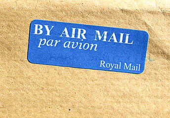 Image showing Airmail picture