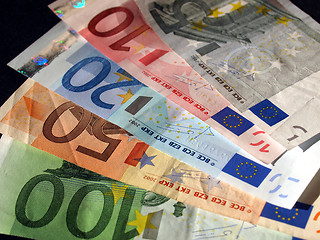 Image showing Euro note