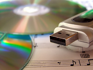 Image showing CD DVD MP3 player