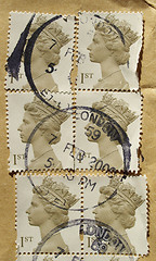 Image showing UK stamps