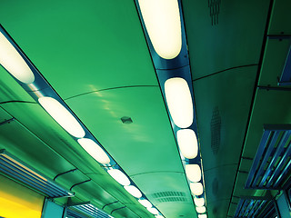 Image showing Train lights