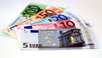 Image showing Euro note