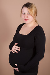 Image showing Pregnant young woman