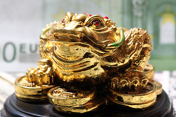 Image showing fengshui money  toad