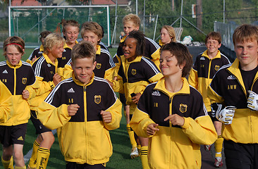 Image showing Bærum 93 soccer team