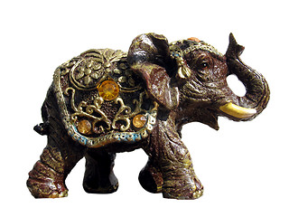 Image showing statuette of elephant