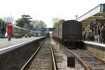 Image showing train in the station